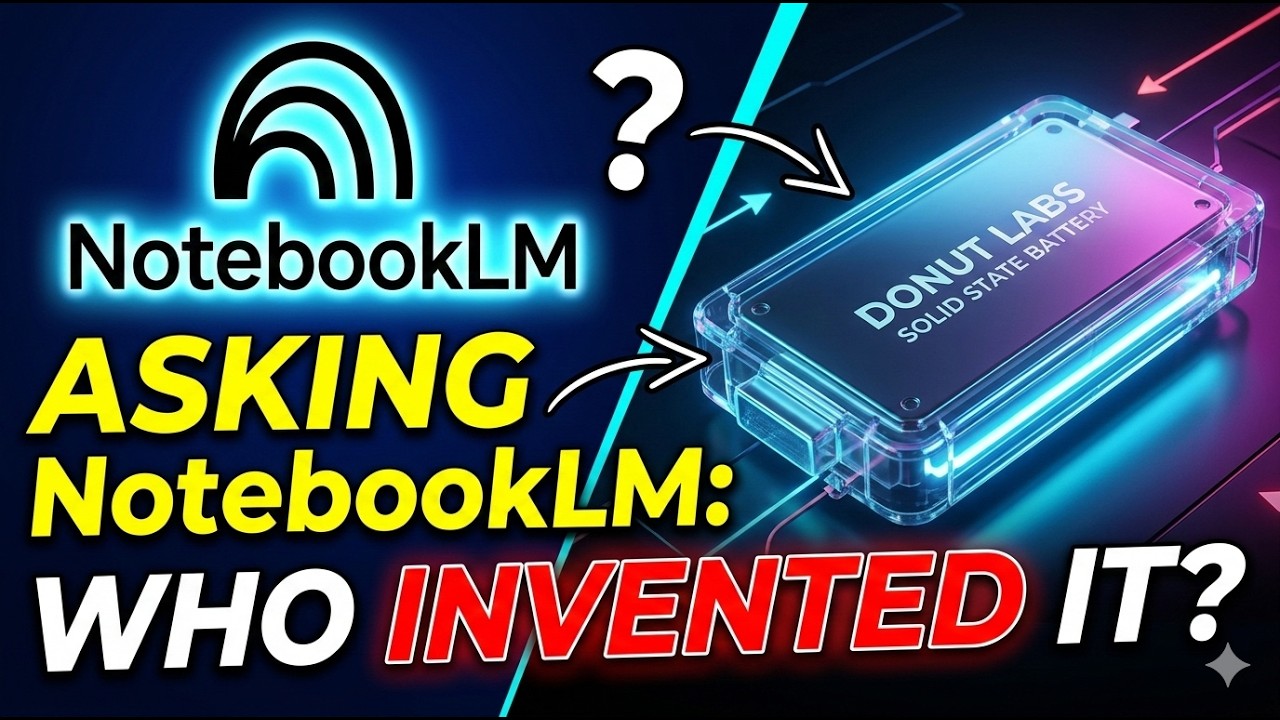 The Donut Lab Battery Truth: Who Actually Invented It? NotebookLM
