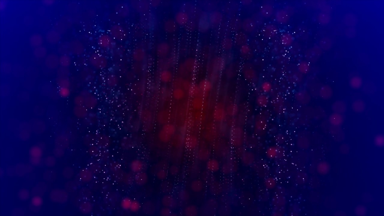 Dark Red & Blue Particles Moving like Bubbles | 4K Relaxing Screensaver