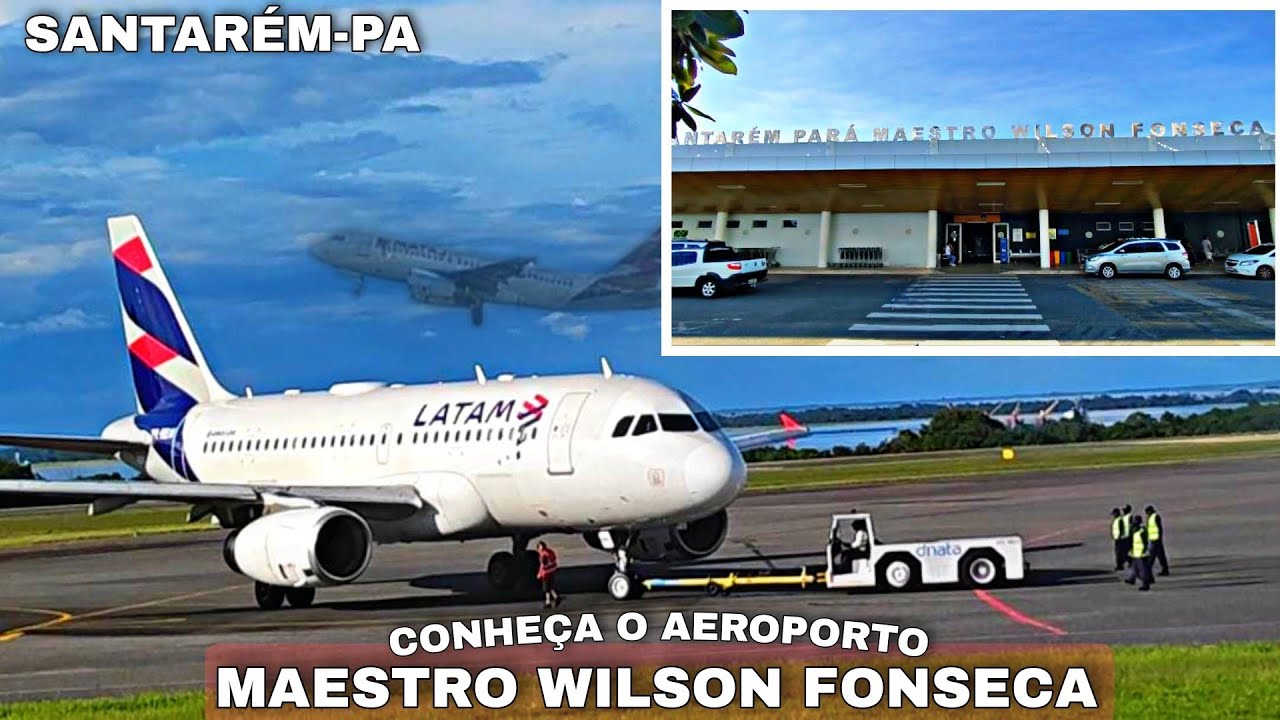CONHEÇA O AEROPORTO INTERNACIONAL MAESTRO WILSON FONSECA EM SANTARÉM-PA!