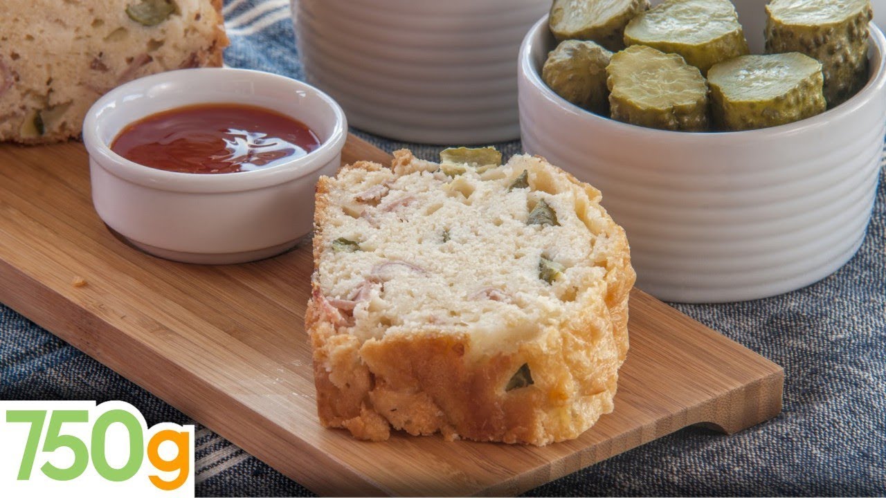 Recette du Cake jambon olives - 750g