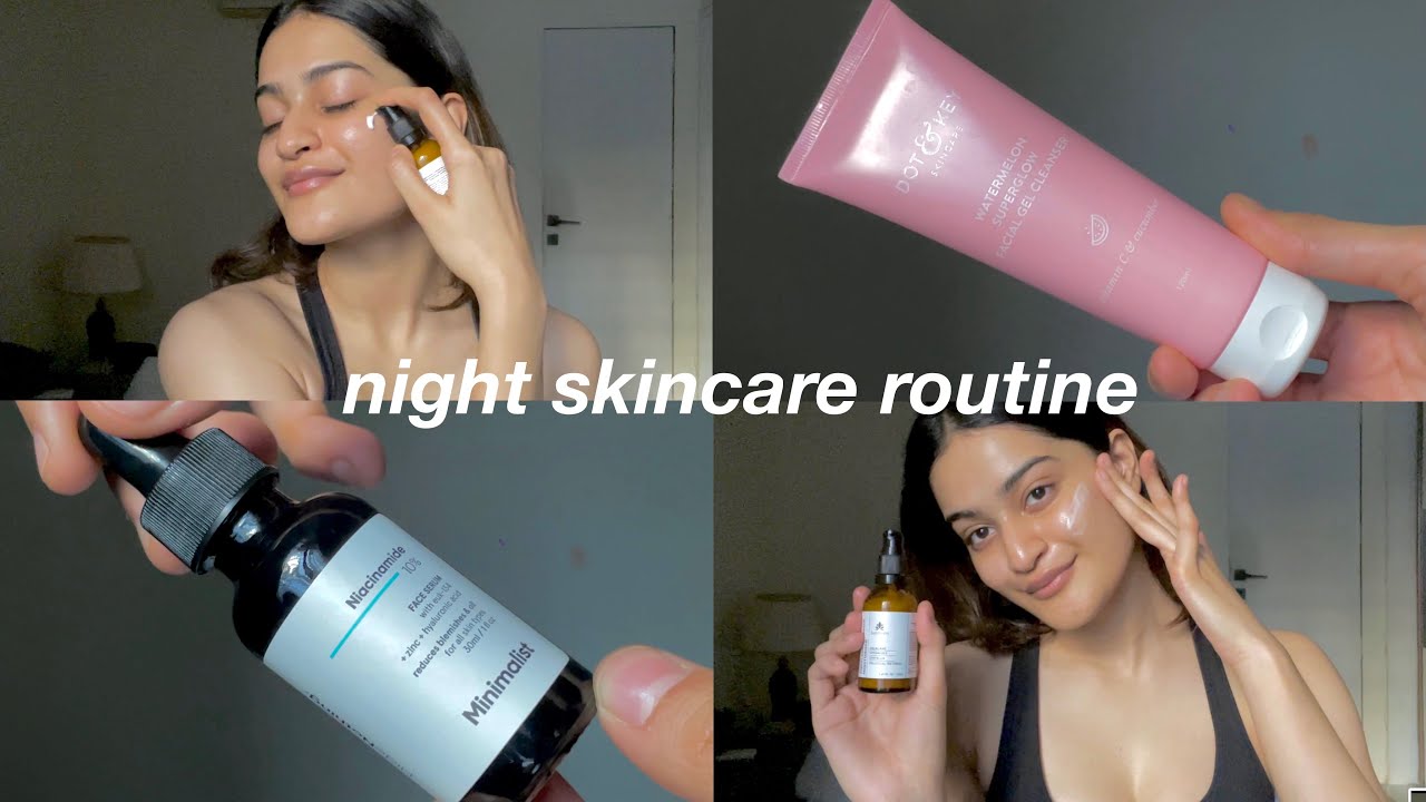 My Night Skincare Routine: 5 Simple Steps (summer edition) | nishkabhura