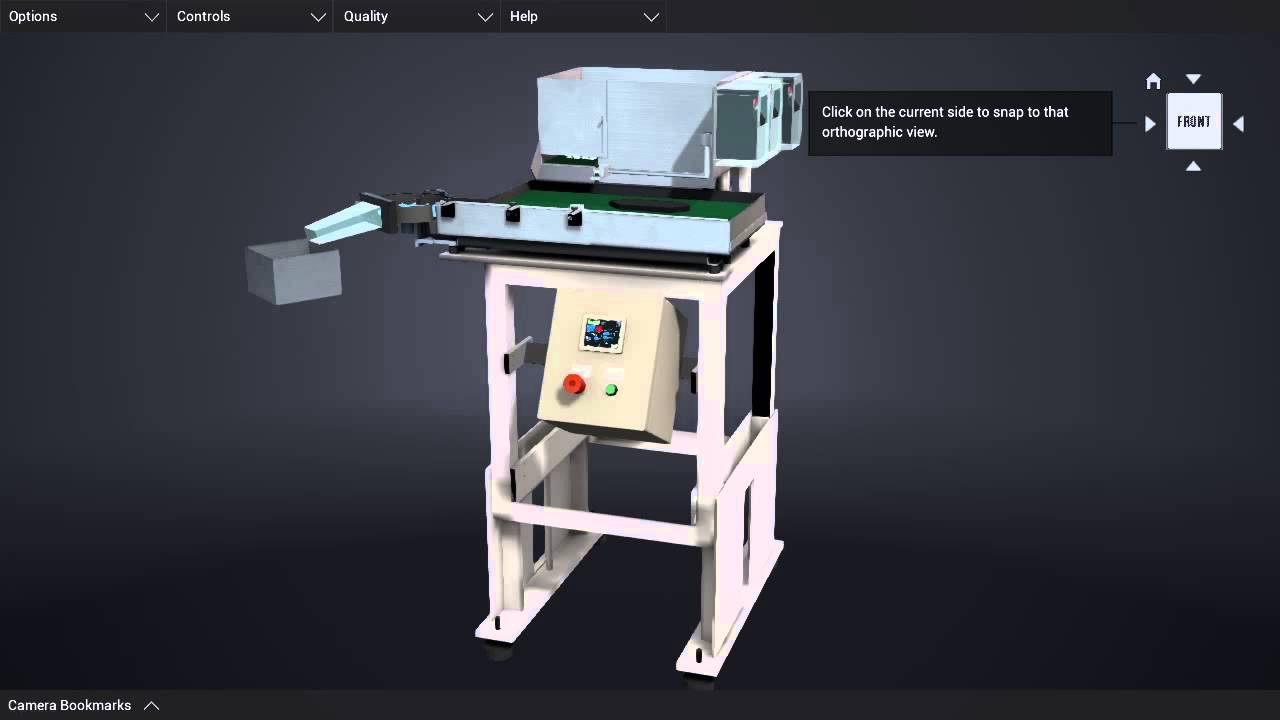 Interactive Flexible Part Counter Application - Tutorial: Camera Navigation