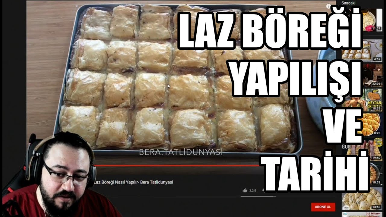 Jahrein Laz Böreği Yapılışını İzliyor ve Tarihini Araştırıyor