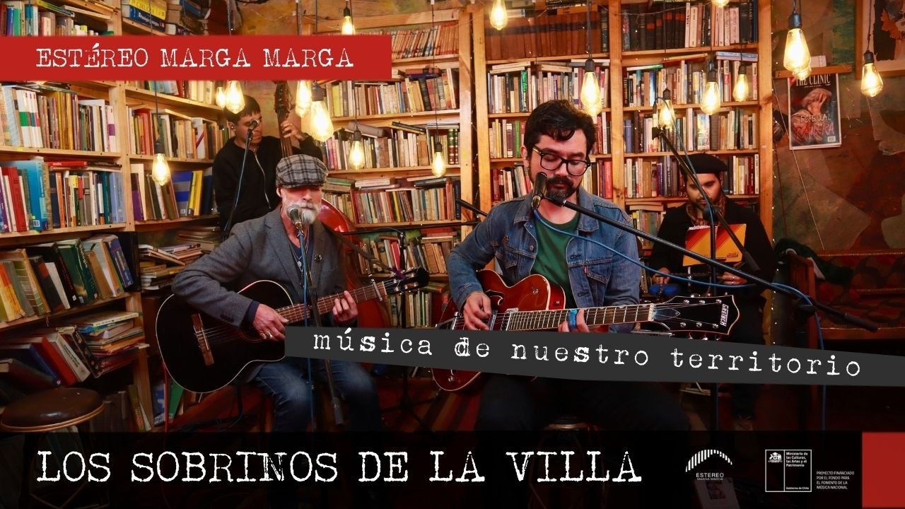 Los Sobrinos de la Villa – Sesión en vivo y entrevista | Estéreo Marga Marga T4