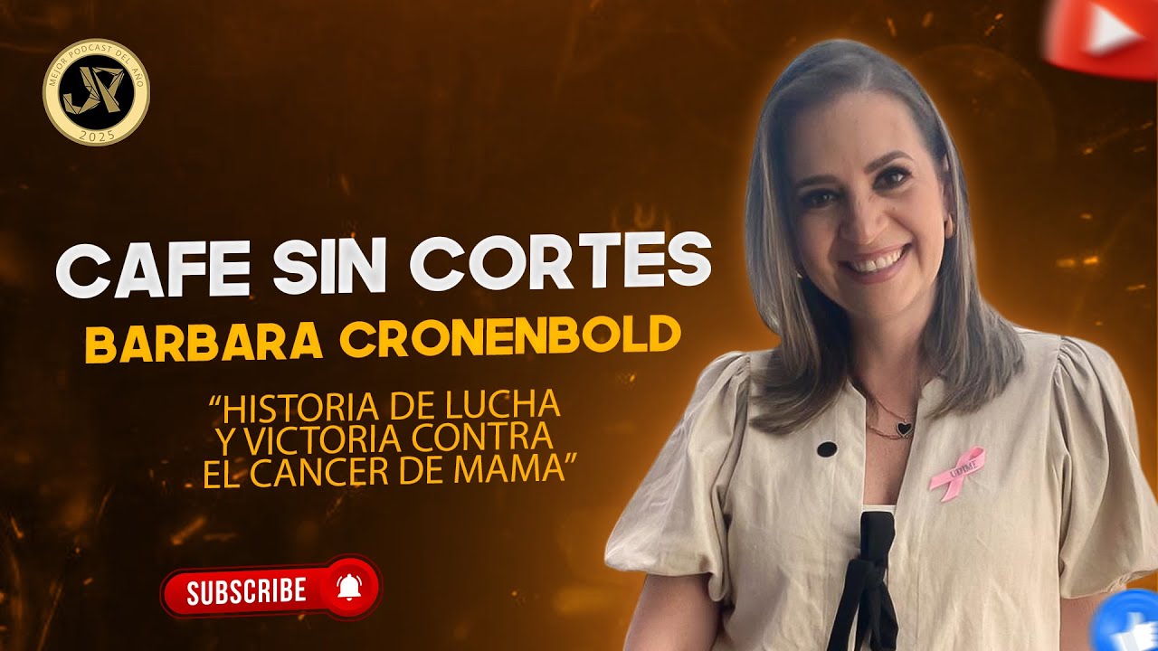 Entrevista a Bárbara Cronenbold - Café sin Cortes.