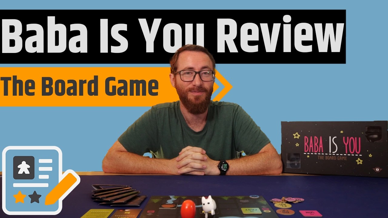 Baba Is You: The Board Game Review - Baba Was You, Now Baba Is Us. And Winning Is Me.