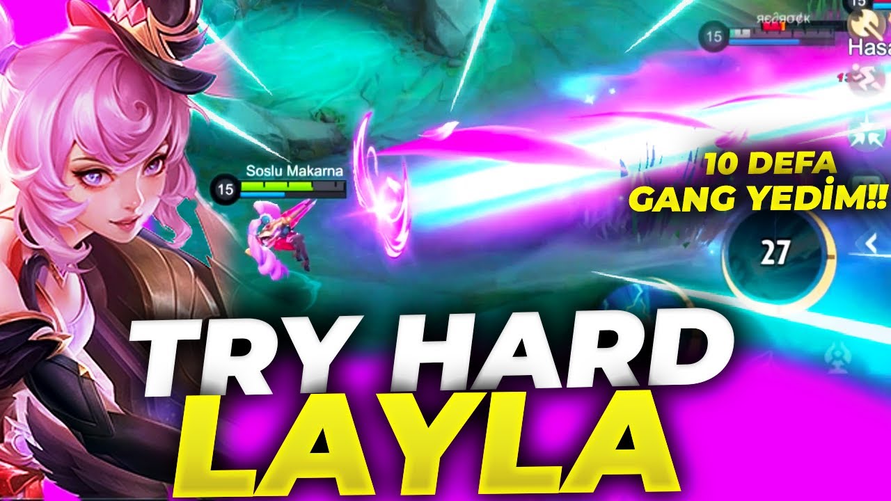 EN GÜÇLÜ ADCYE KARŞI LAYLA SEÇTİM | Mobile Legends