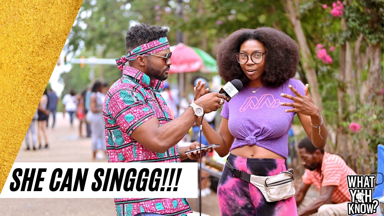 SHE CAN SINGGG!!!!! EXTREMELY INTERESTING INTERVIEW| What Yuh Know- Atlanta