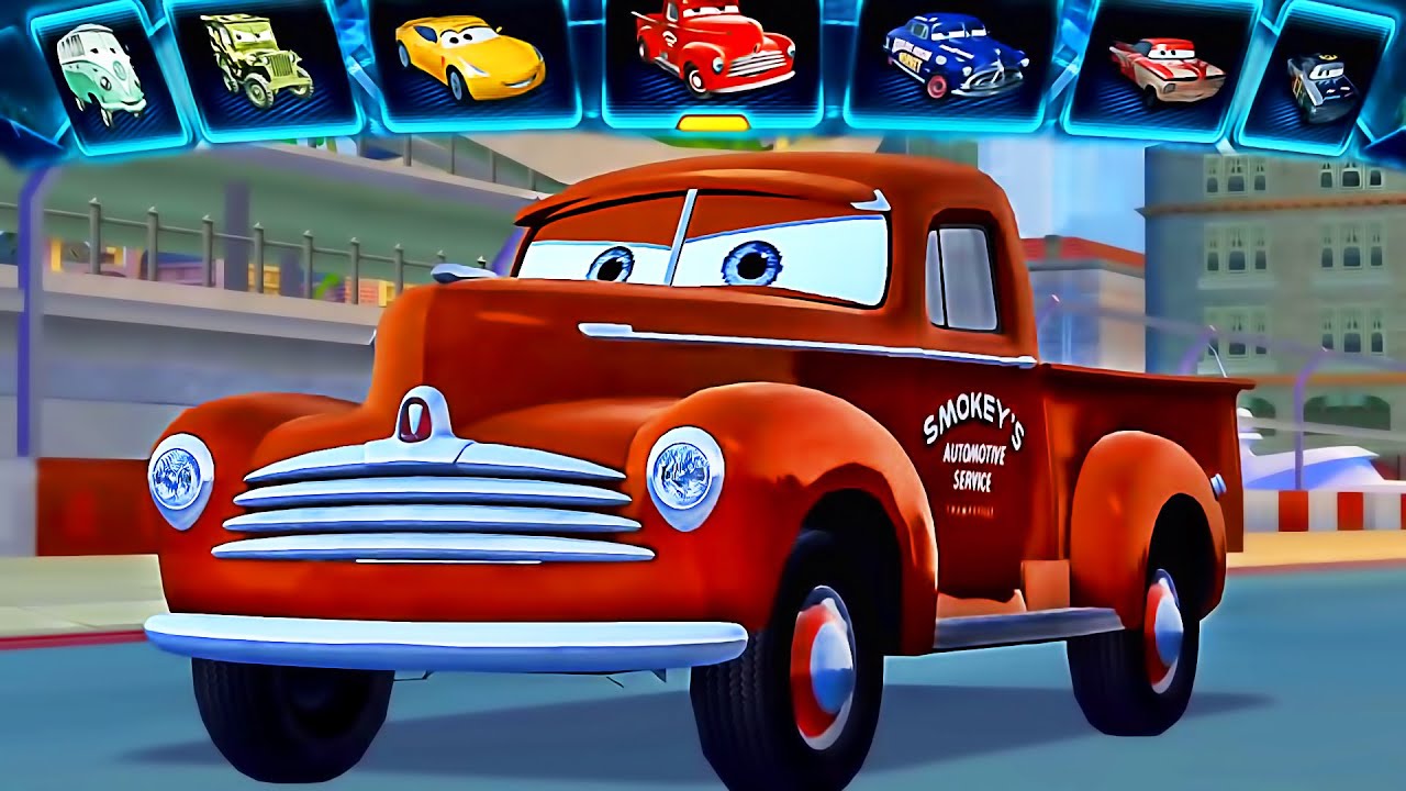 Smokey with Cars 2: The Video Game - Driven To Win