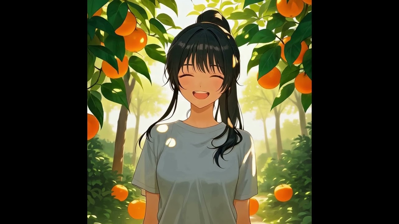 Orange Grove - Anime style (AI Art)