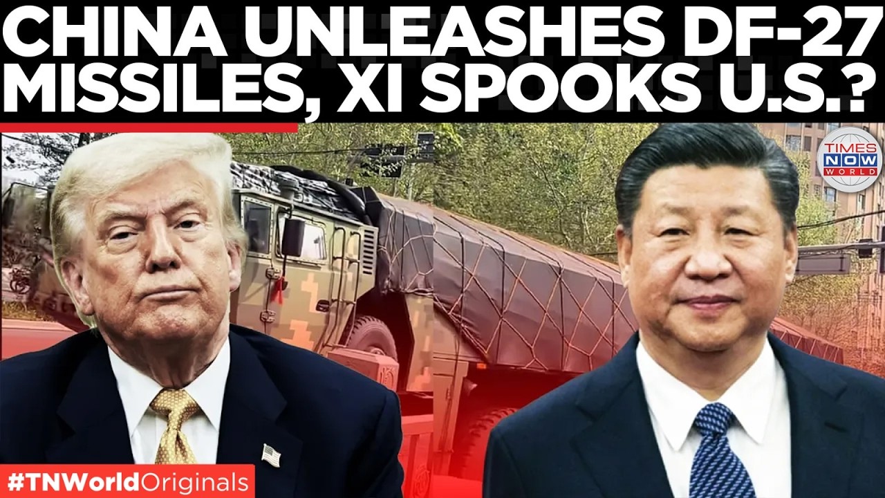 XI&rsquo;S ULTIMATUM? China Deploys Hypersonic DF-27 Missiles,  Xi&rsquo;s Bold Move to Secure the Indo-Pacific!