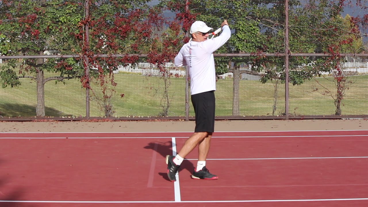 Tennis Lesson - FOREHAND - Live Ball Demo - 3 FINGERS AND A THUMB DRILL - Insight Tennis