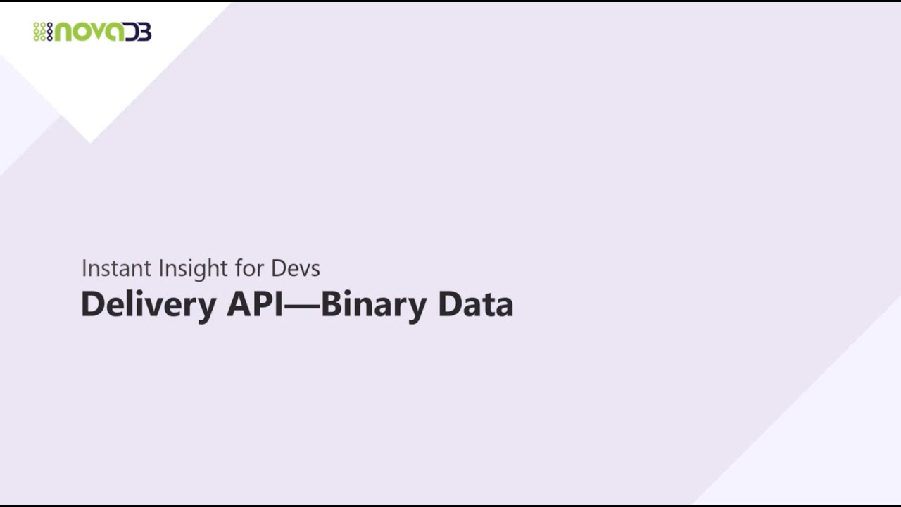 Retrieve Media Files in Seconds with NovaDB Headless CMS Delivery API