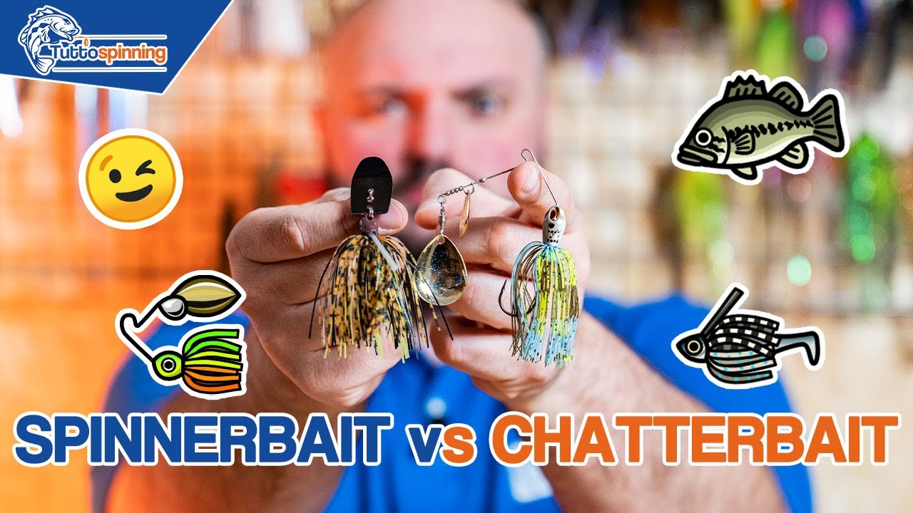 SPINNERBAIT 🆚 CHATTERBAIT 🎣 Come e quando usarli?