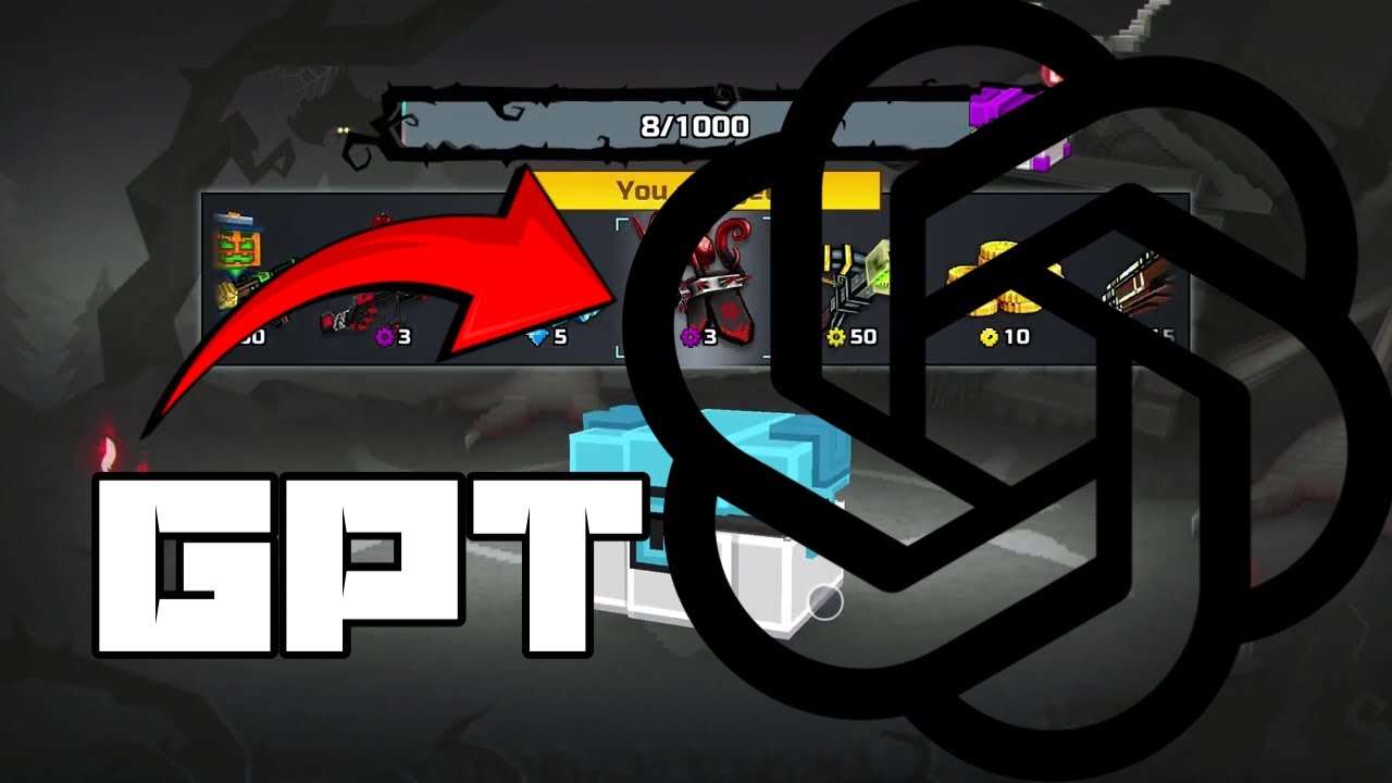 We asked Chatgpt what weapon we should buy in Pixel Gun 3D leveling up series #1