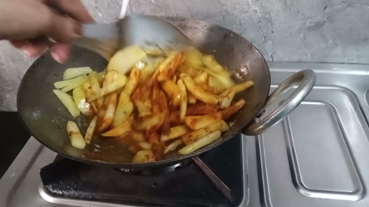 SUKHI.  ALOO.  DE.  SABJI.  /  ALOO.  FRY.  SABJI. /   TASTY. /  #food #cooking#subscribe 👍🔔🙏