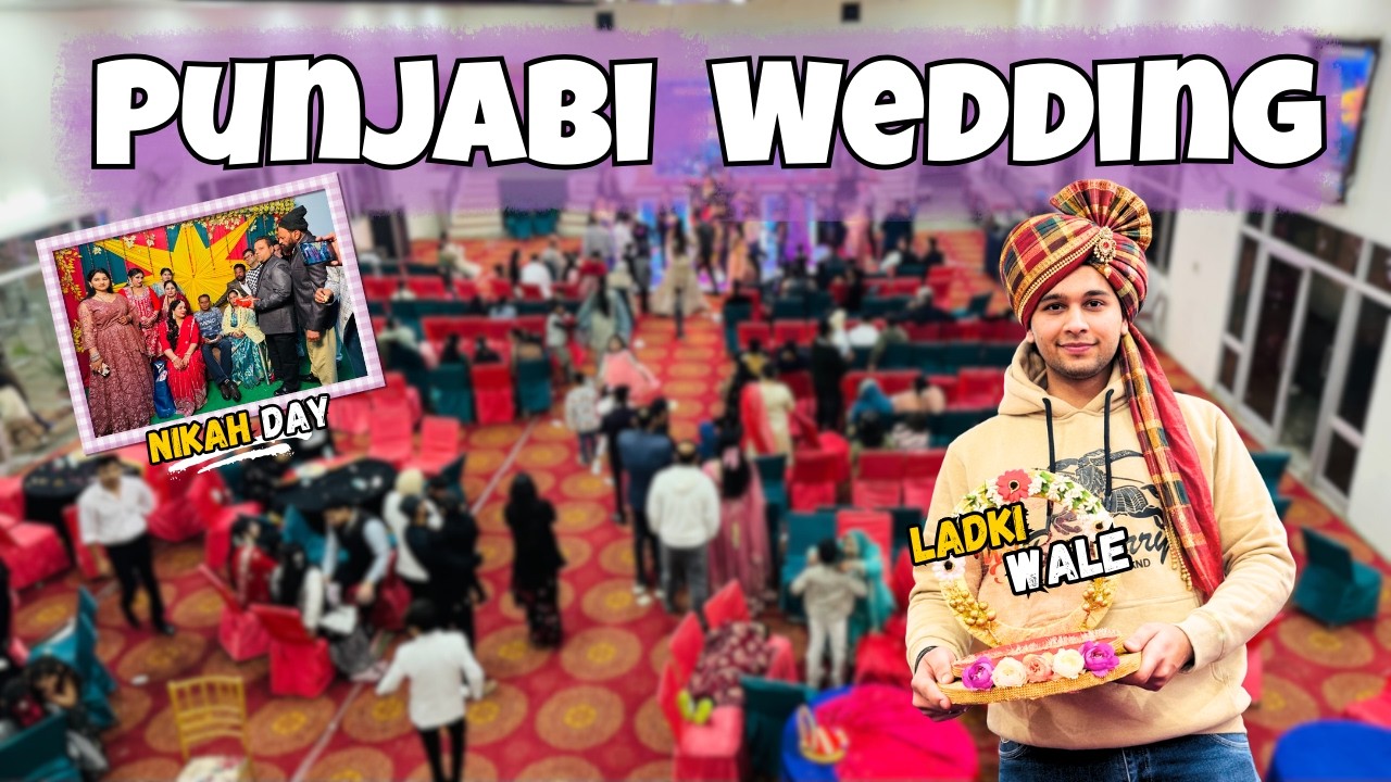 Aaj ki Shaadi mai vlog hi BIG SCREEN par chla diya| PUNJABI WEDDING 2026 | Sahil's Way