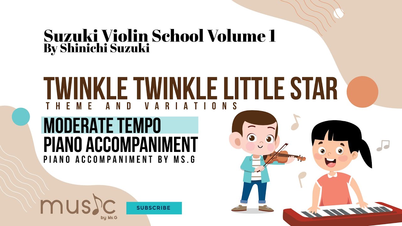 Suzuki Violin 1 Piano Accompaniment 