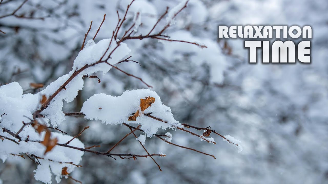 Cozy Winter Cabin Guitar & Piano ❄️🔥 | Soft Instrumental Snowfall Music for Sleep, & Relaxation