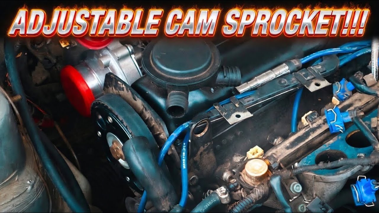 Volkswagen adjustable cam sprocket