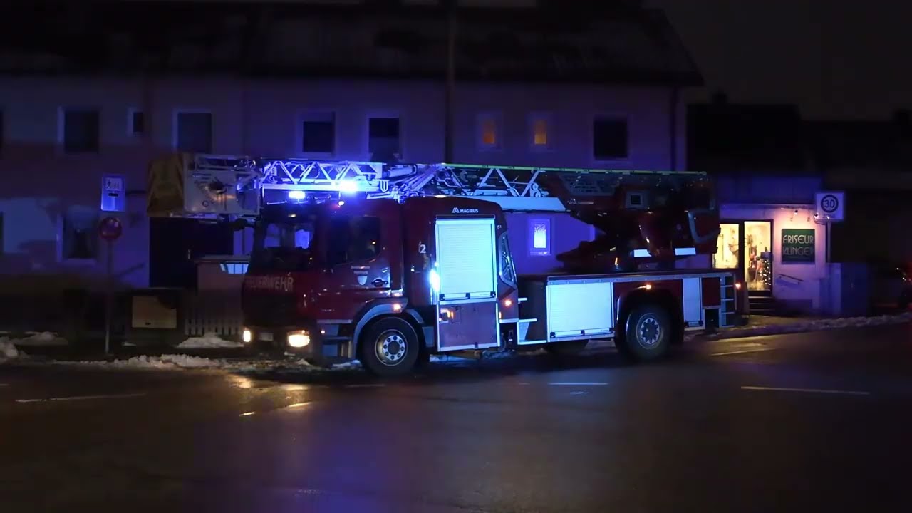 Brand eines Wohnhauses in Regensburg-Weichs