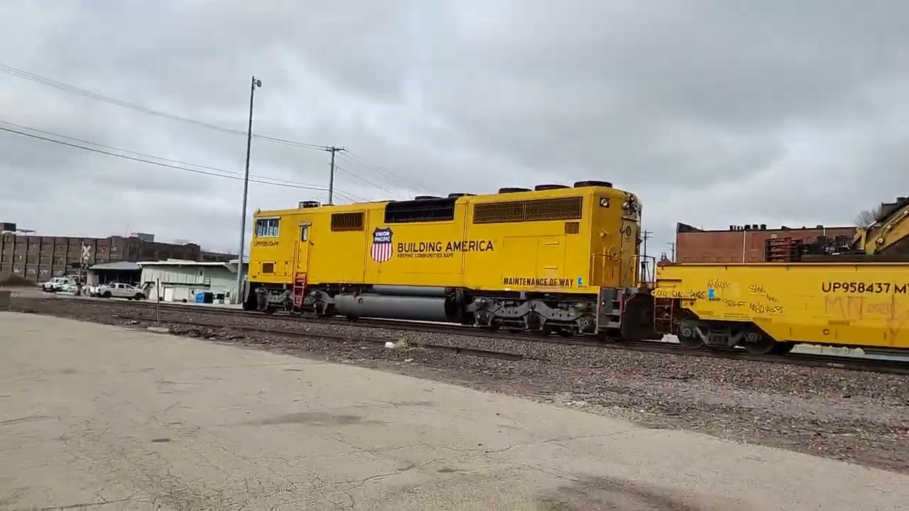 A Rare UP MoW Train!