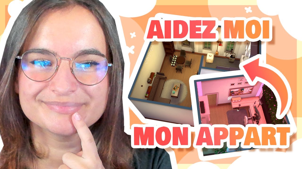 ☾ Je construis MON APPART, j'ai BESOIN de VOUS pour ma déco ! - Sims 4 ☽
