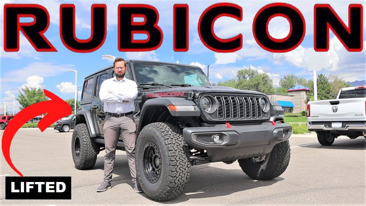 LIFTED 2024 Jeep Wrangler Rubicon: Can The NEW Wrangler Handle 37s?