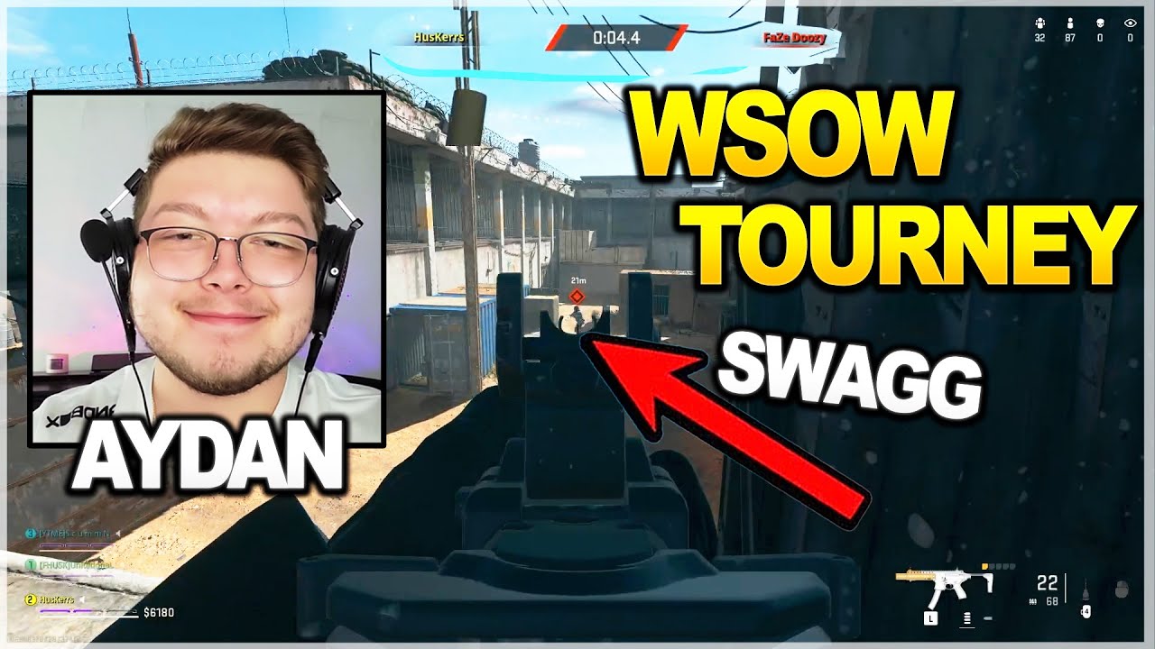 *SWAGG VS HUSKERRS IN GULAG* WARZONE $2000 WSOW Tournament Practice! - Warzone 2