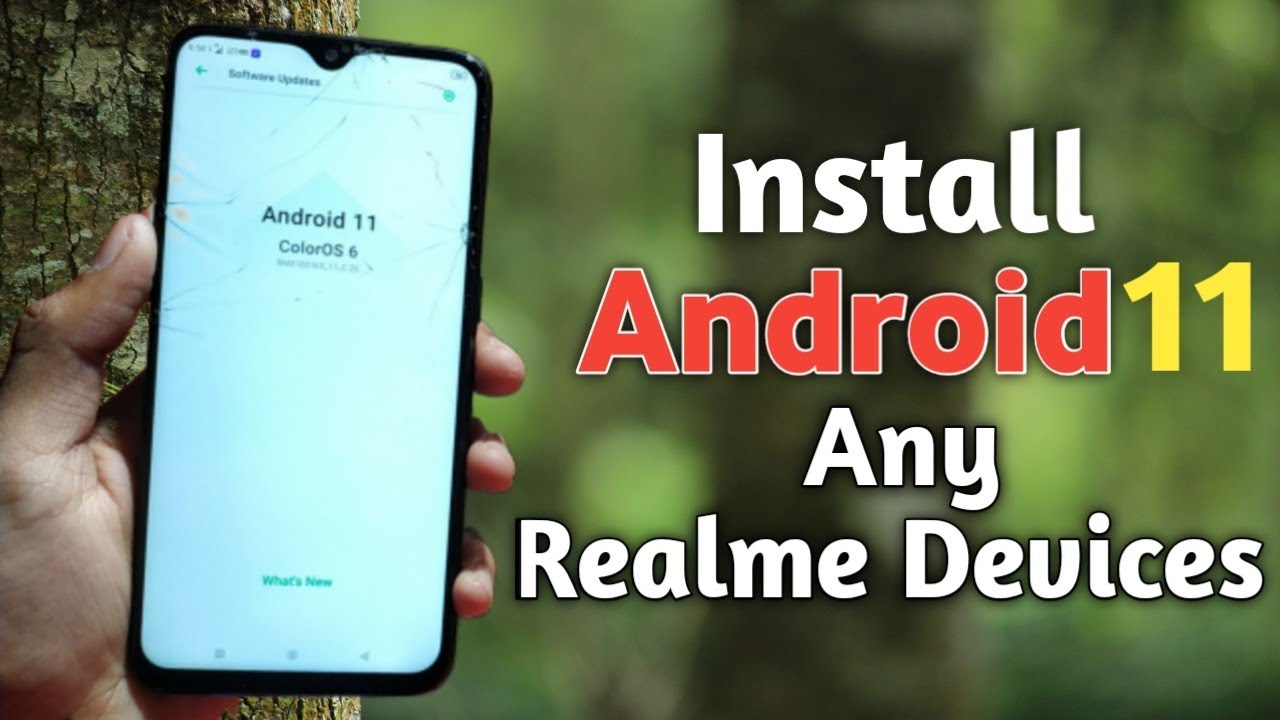 Realme Android 11 Install Any Realme Device | Android 11 Theme Realme | No Roo Install Android 11 🔥
