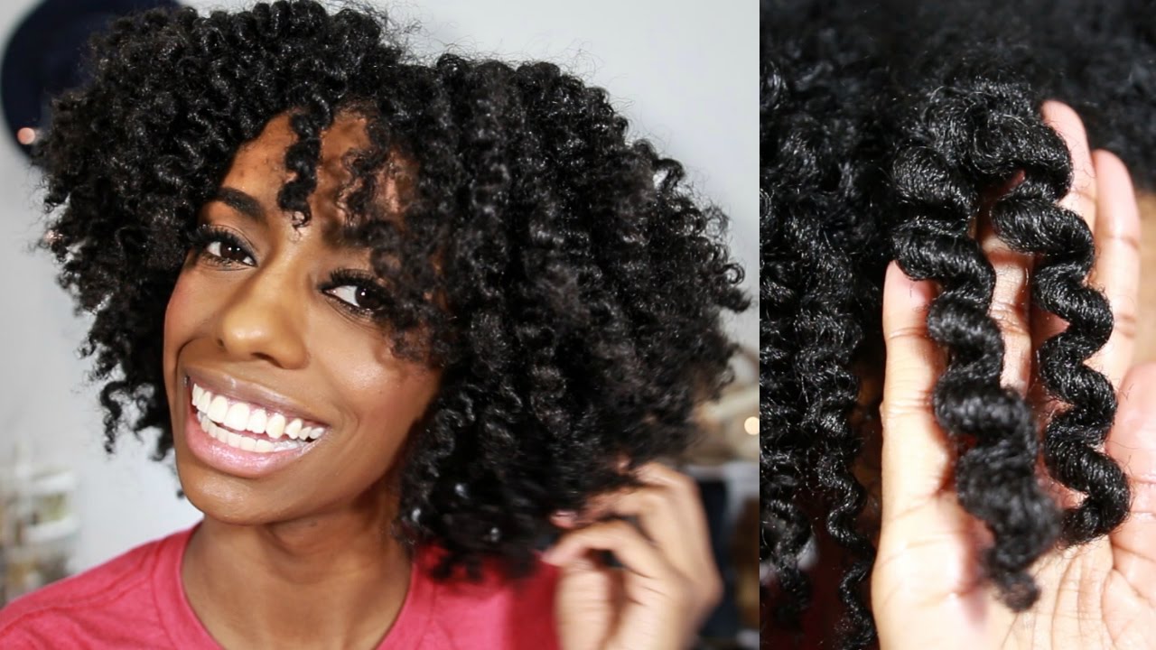 Flat Twist Out Natural 4C Hair + Easy Flat Twist Tutorial