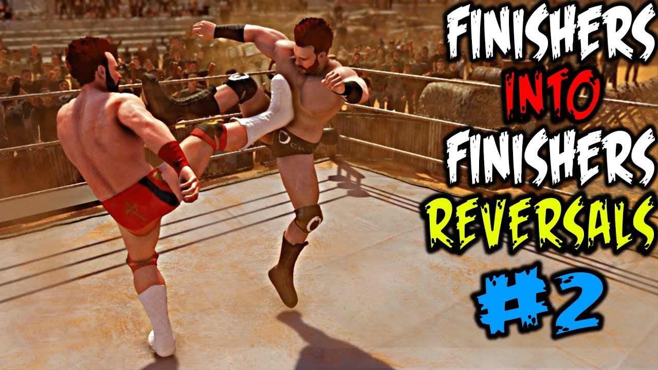 WWE 2K20 Finisher Into Finishers Reversals Part 2! Top 10