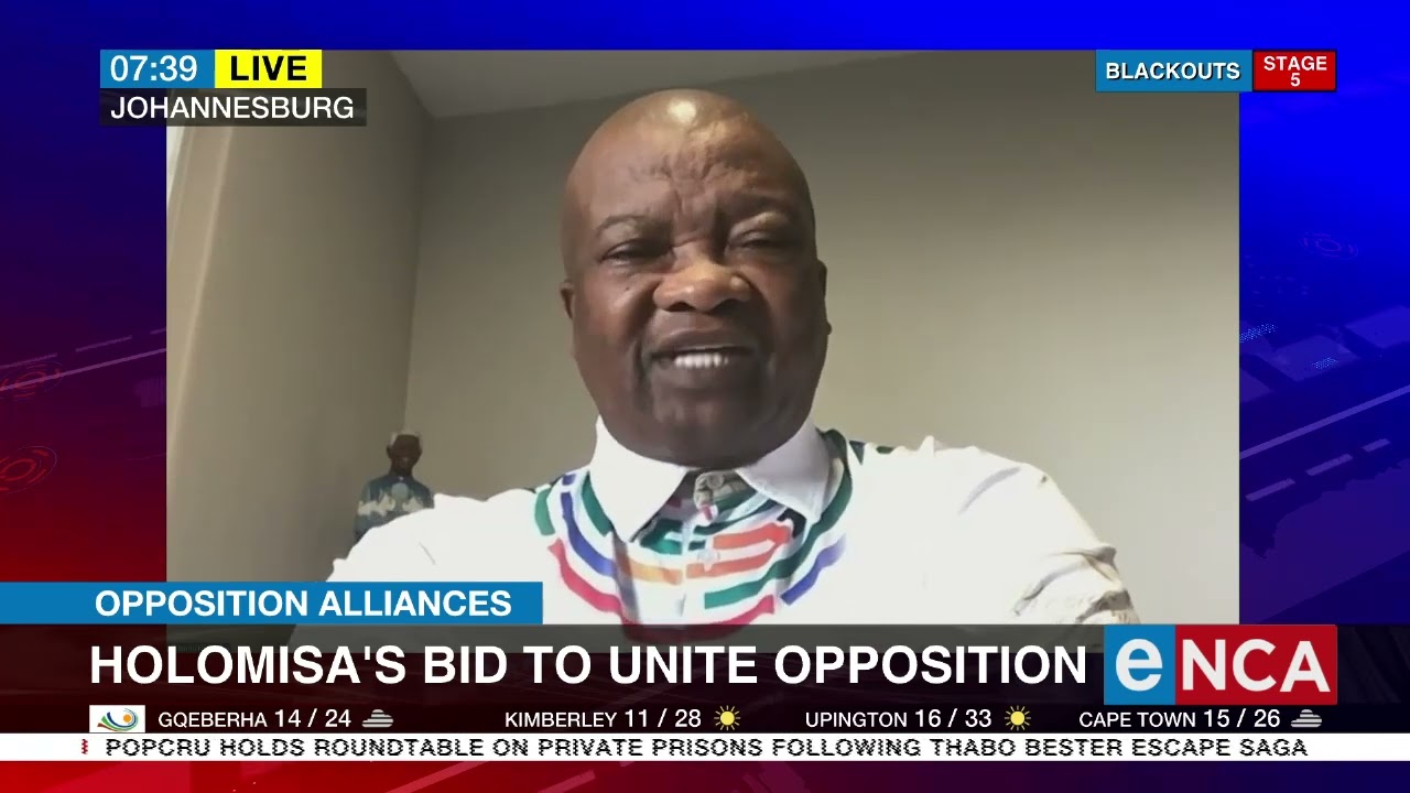 Opposition alliances | Holomisa's bid to unite opposition