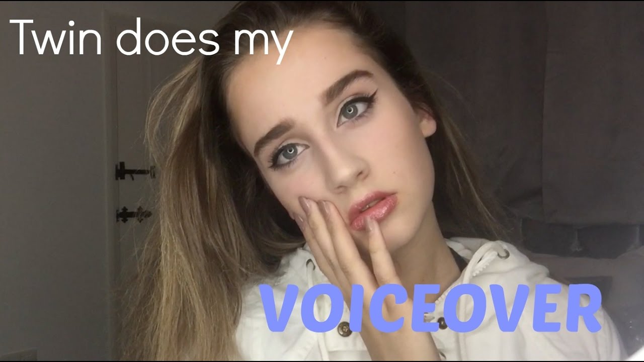 Twin does my Voice Over! | Amber and Misha