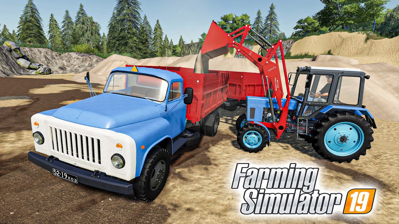 КУПИЛ НОВЫЙ ГРУЗОВИК В КОЛХОЗ! РАБОТАЕМ НА МЕСТНОГО ОЛИГАРХА! Farming Simulator 19