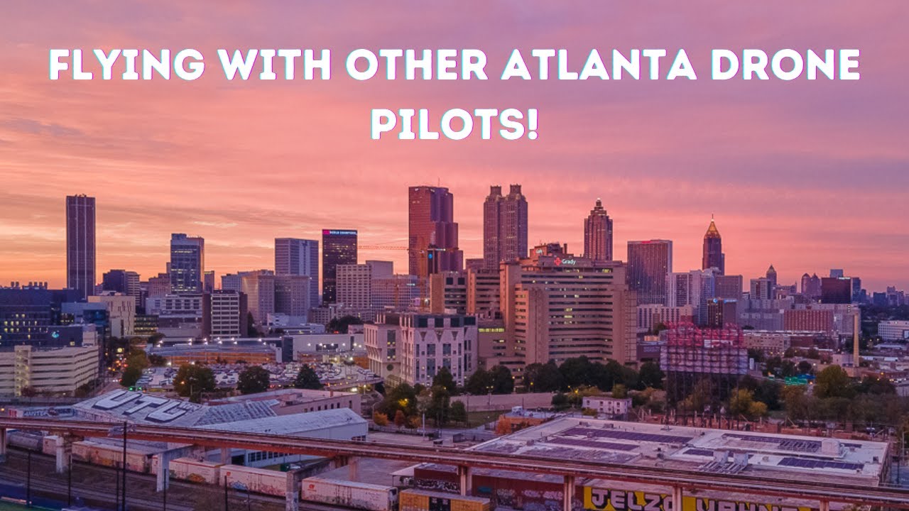 Drone Meet Up in Atlanta | Mavic Air 2 Footage | Drone pilots meetup