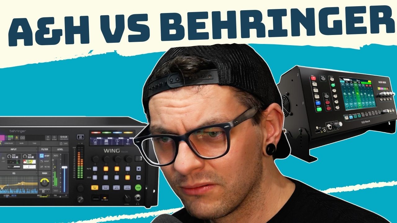 Какой лучший микшерный пульт для живого звука в 2025 году? Allen and Heath SQ Rack NAMM