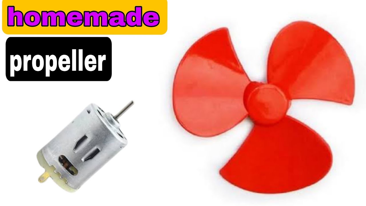 how to make propeller | how to make propeller with bottle |  Make DC motor Propeller.