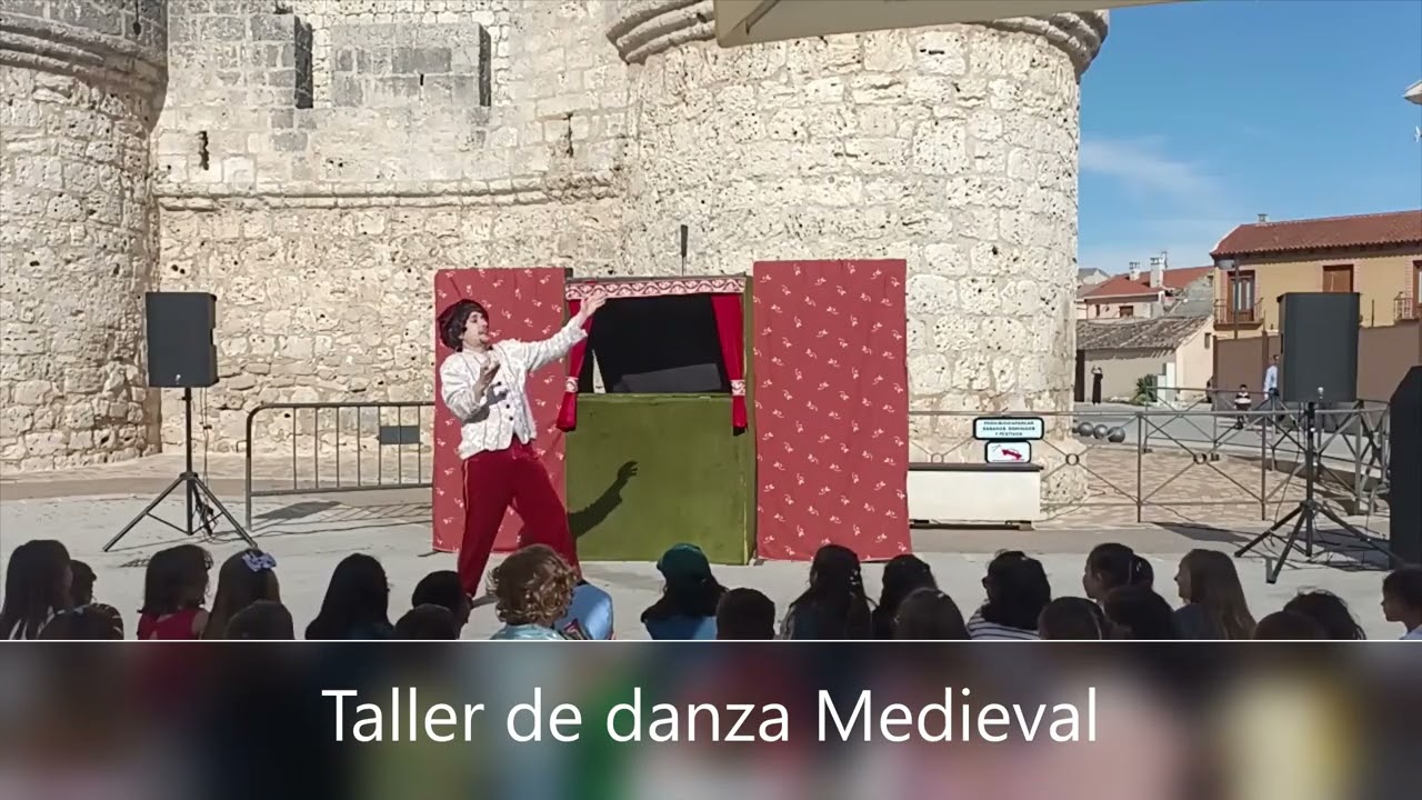 El juglar en el taller de danza Medieval Zolopotroko Teatro