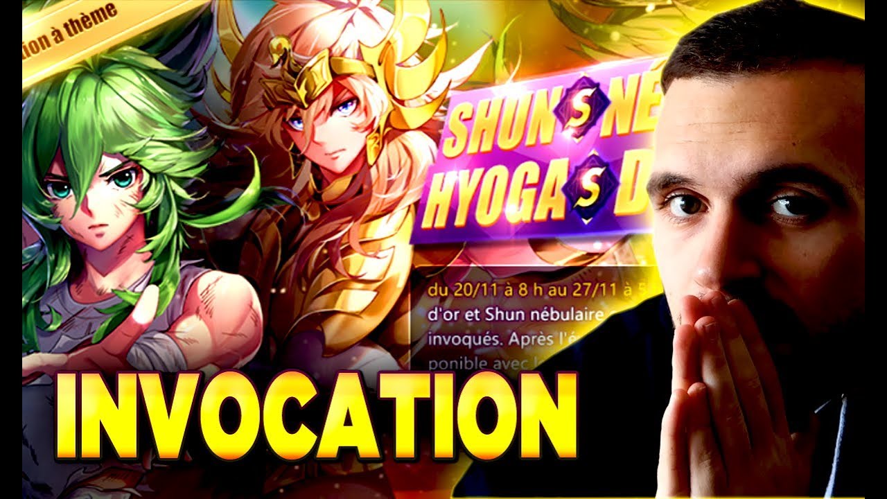 INVOCATION HYOGA POG ! C'EST PAS POSSIBLE ?! SAINT SEIYA AWAKENING
