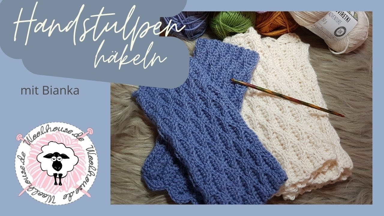 Handstulpen easy peasy h&auml;keln :) f&uuml;r Anf&auml;nger geeignet  /