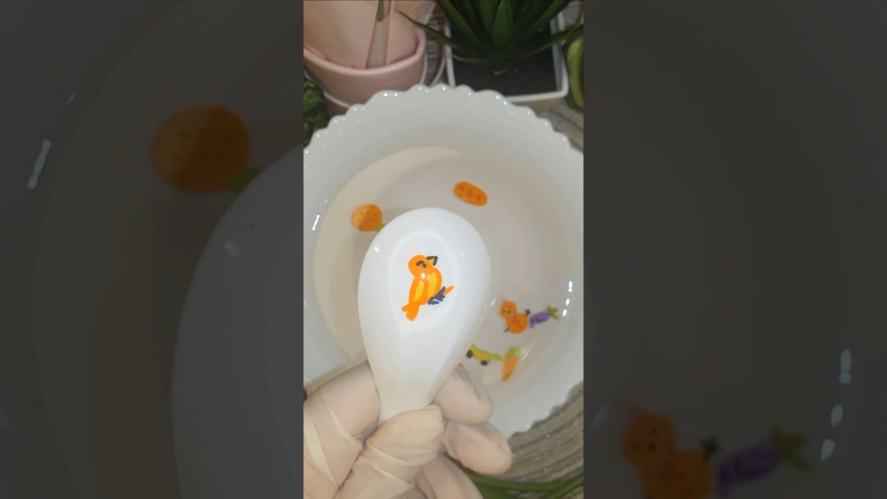 How to draw and color cute bird 🐦 with water magic pen and float in water 
