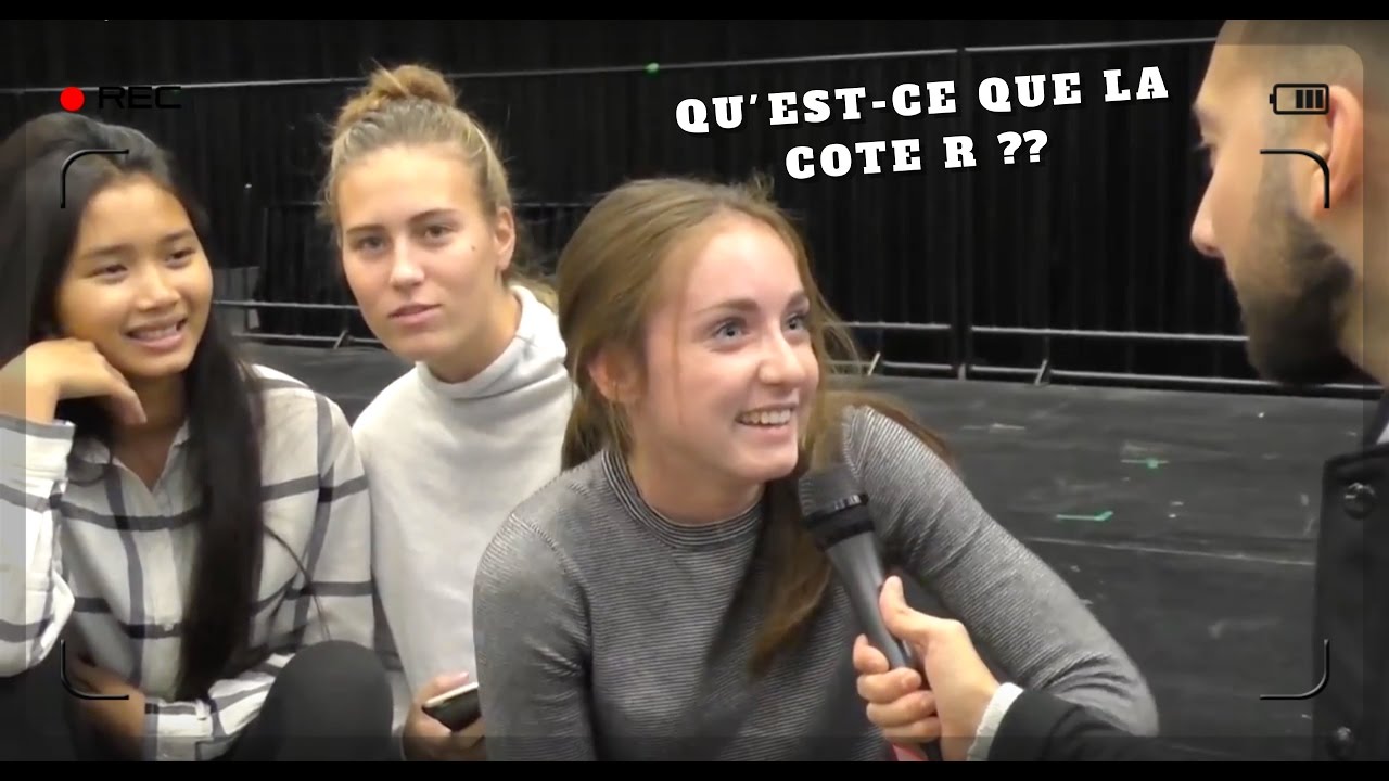 VOX POP - C'EST QUOI LA COTE R ???