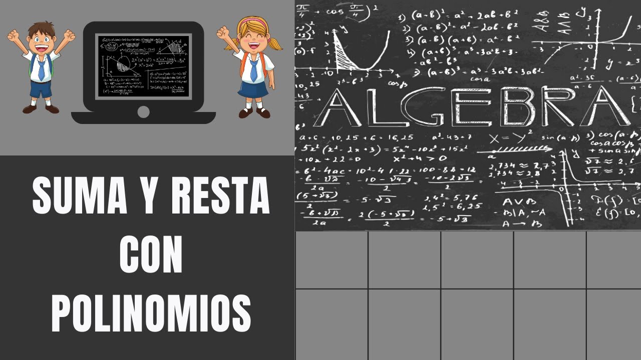 [12] Suma y Resta con Polinomios | Ejercicios b&aacute;sicos | ProfeSergioCM #octavo