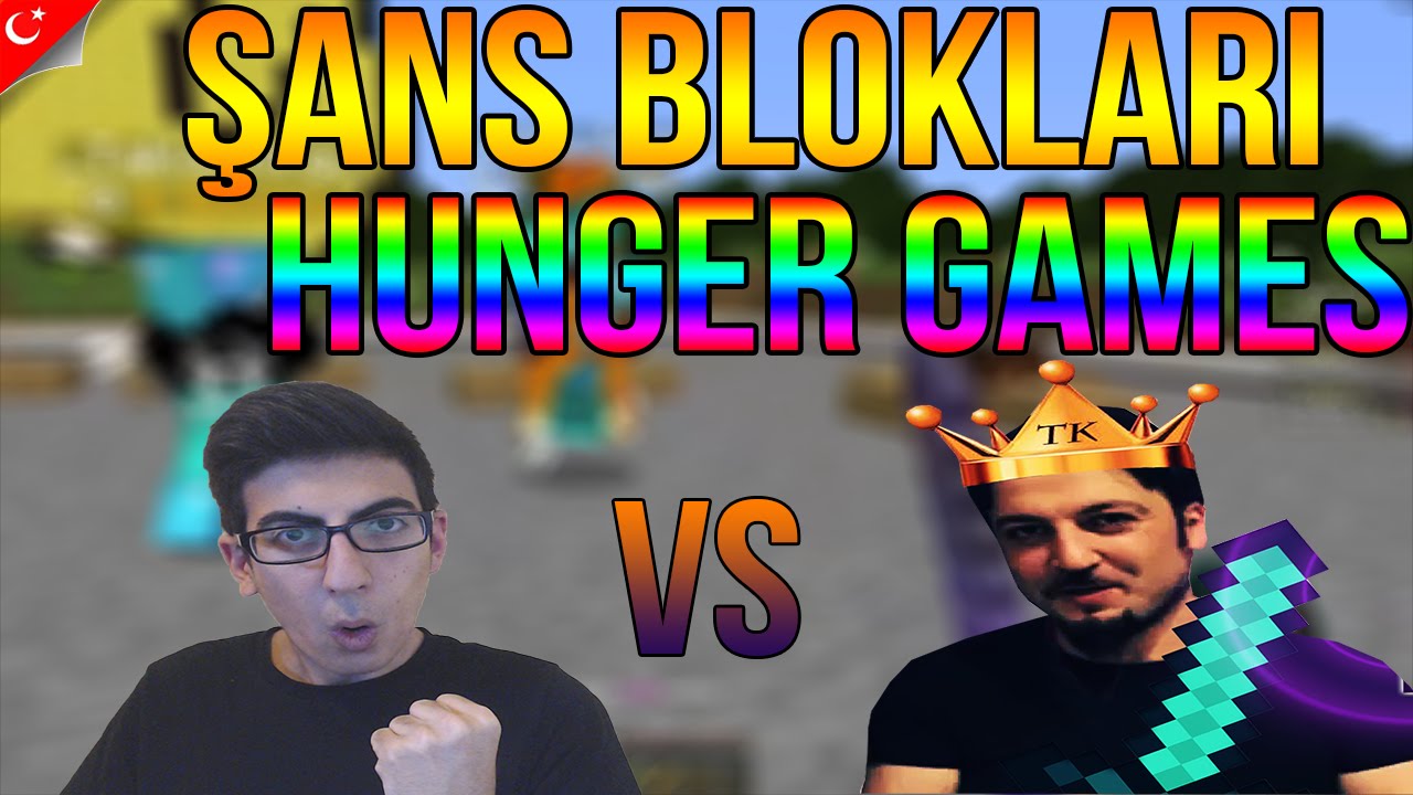 Kundumcu vs Takleji | Minecraft Şans Blokları Hunger Games #7