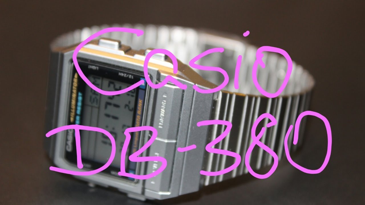 Casio DB-380 Multi Lingual Data Bank vs. Casio DB-520