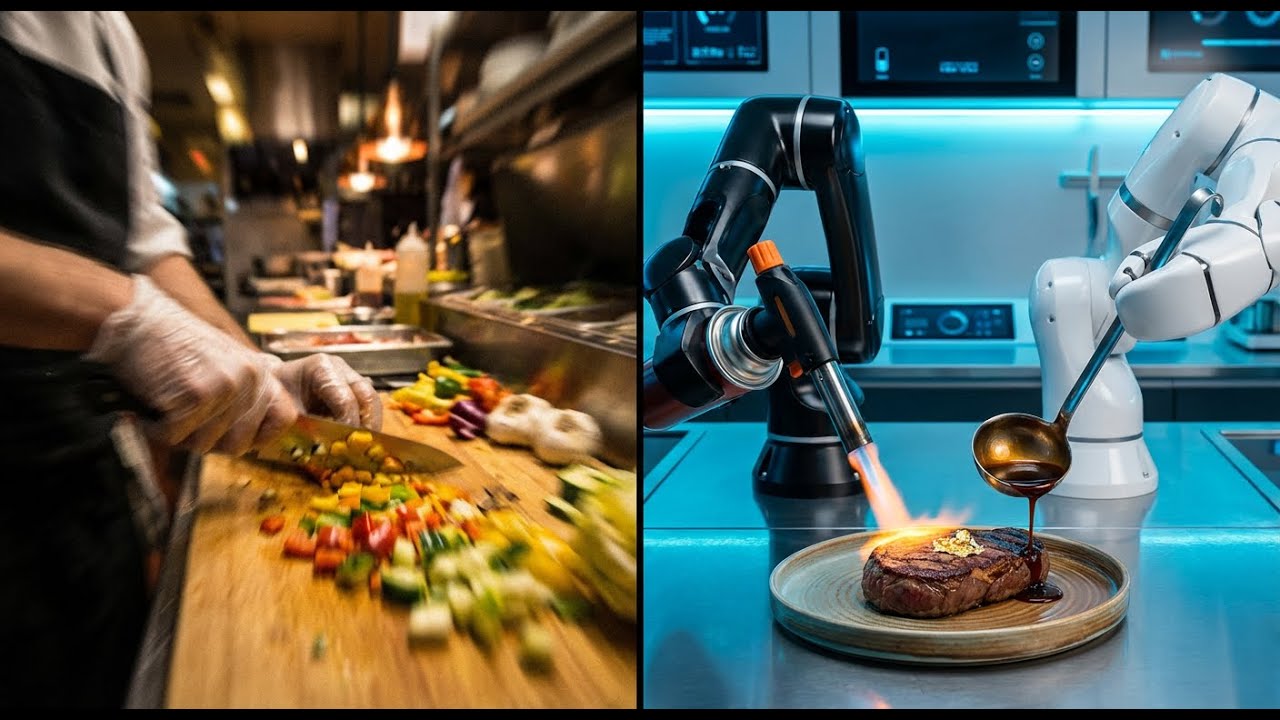 Never Cook Again Inside the Ultimate AI Robot Kitchen! 🤖🍳 #AI #Tech