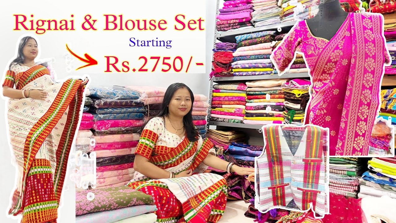 Offer ✅ Rignai & Blouse set / Men's Waistcoat / Chamathwi / Takborok Set / New Rignai Collection