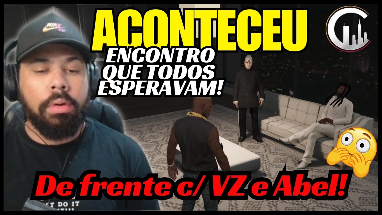 JACARÉ FICA FRENTE A FRENTE COM VZ E ABEL E MANDA A REAL! 