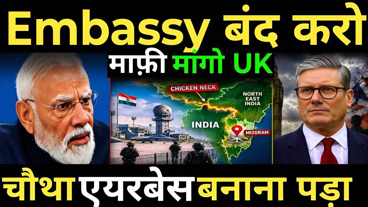 Embassy बंद करो..माफ़ी मांगो UK चौथा            एयरबेस बनाना पड़ा india Bangladesh news 